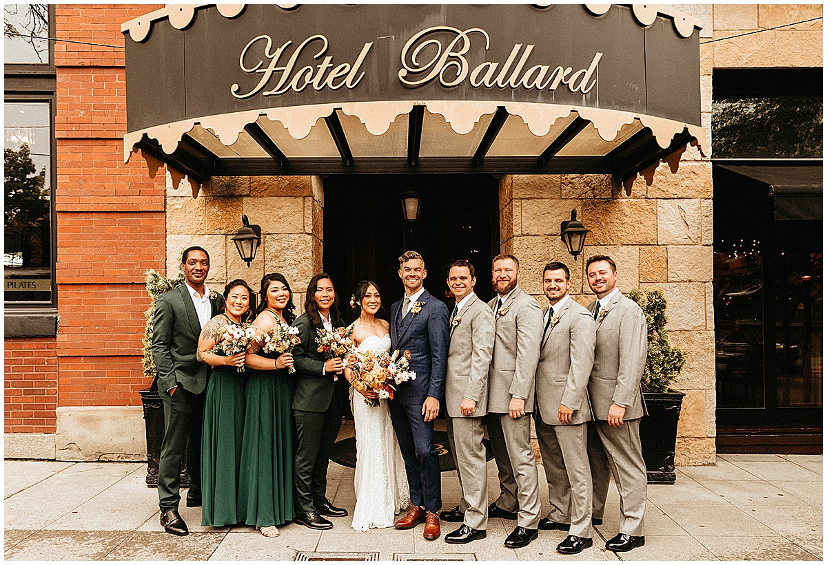 Ballard Hotel Wedding photos by Brynna Kathleen Photography